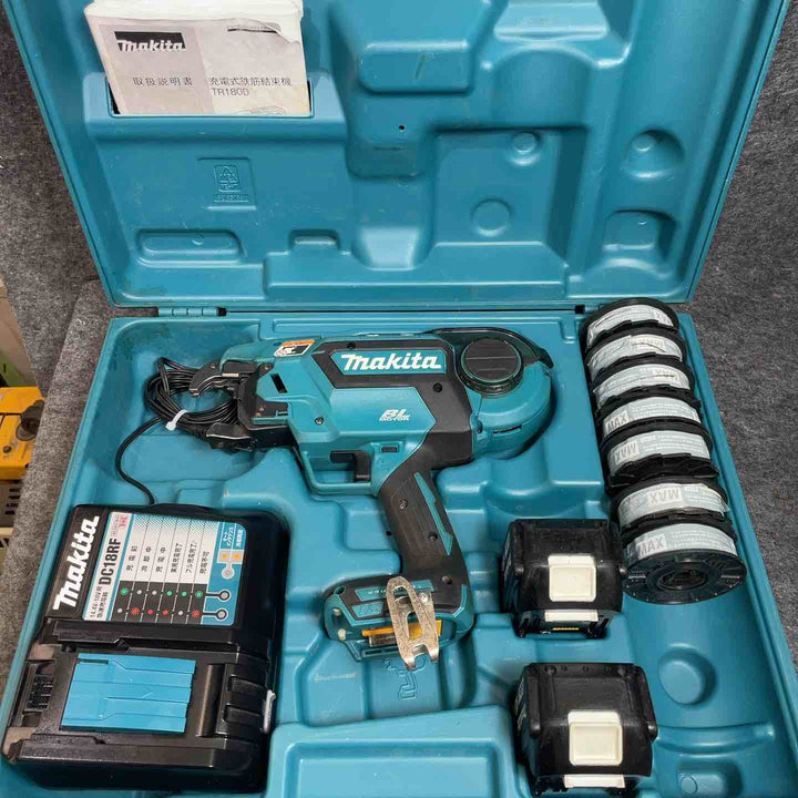 マキタ(makita) コードレス鉄筋結束機 リバータイア TR180DRGX【桶川店】