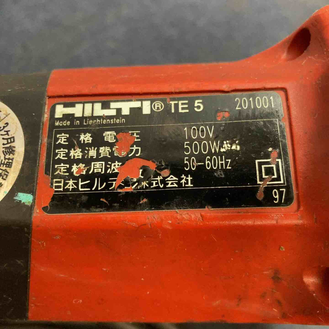 ◇ヒルティ(HILTI) ハンマドリル TE5【八潮店】