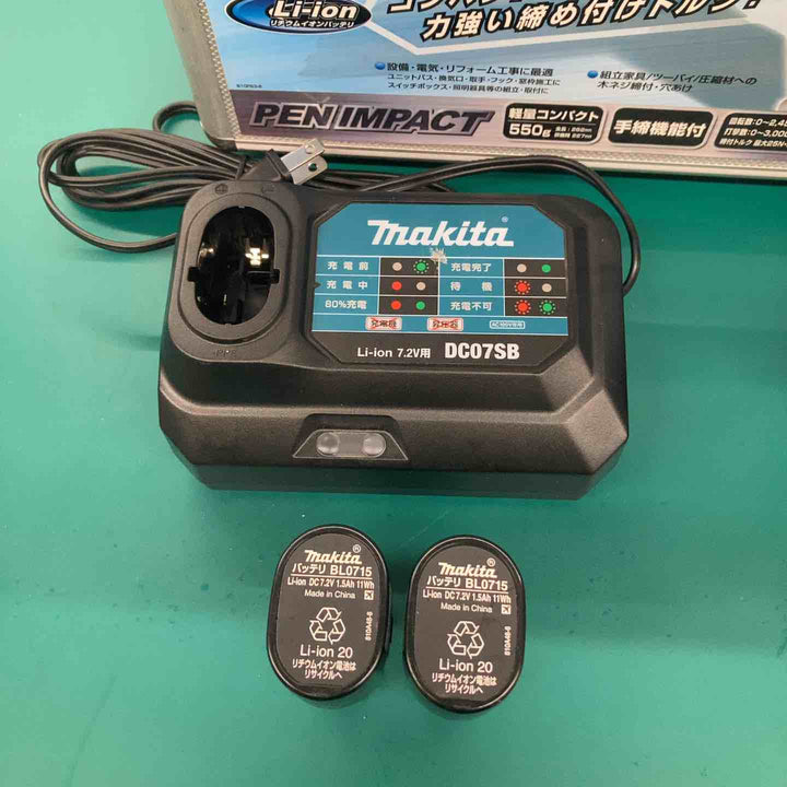 ★マキタ(makita) コードレスペンインパクトドライバー TD022DSHXW【戸田店】