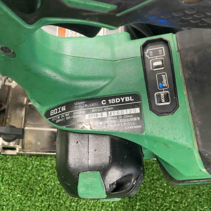 ★ハイコーキ(HIKOKI ※旧:日立工機) コードレス集じん丸のこ C18DYBL(NN)【草加店】