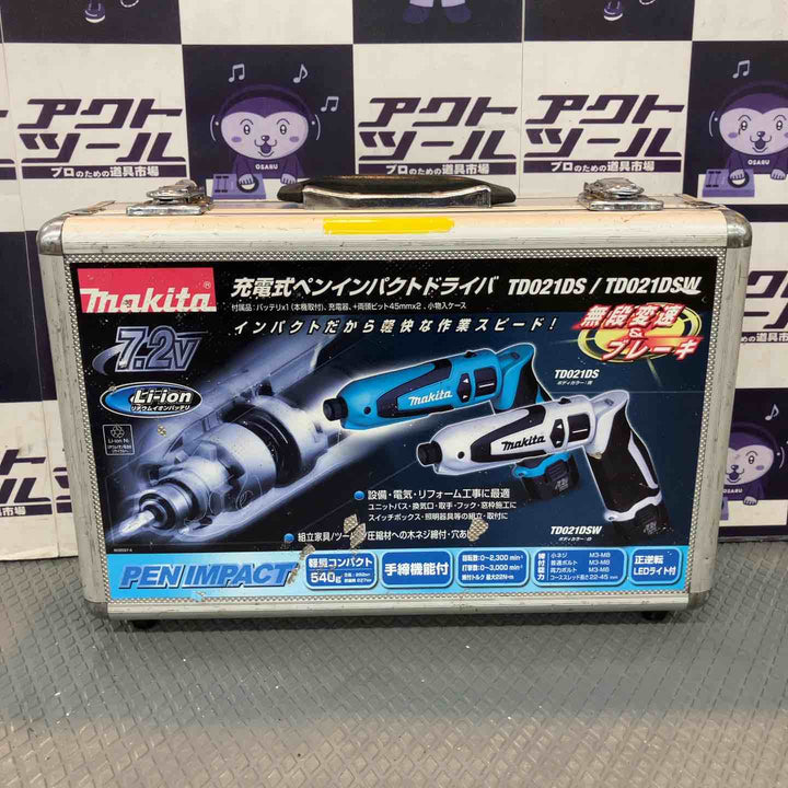 【中古品】マキタ(makita) 充電式ペンインパクトドライバ TD021DS【所沢店】