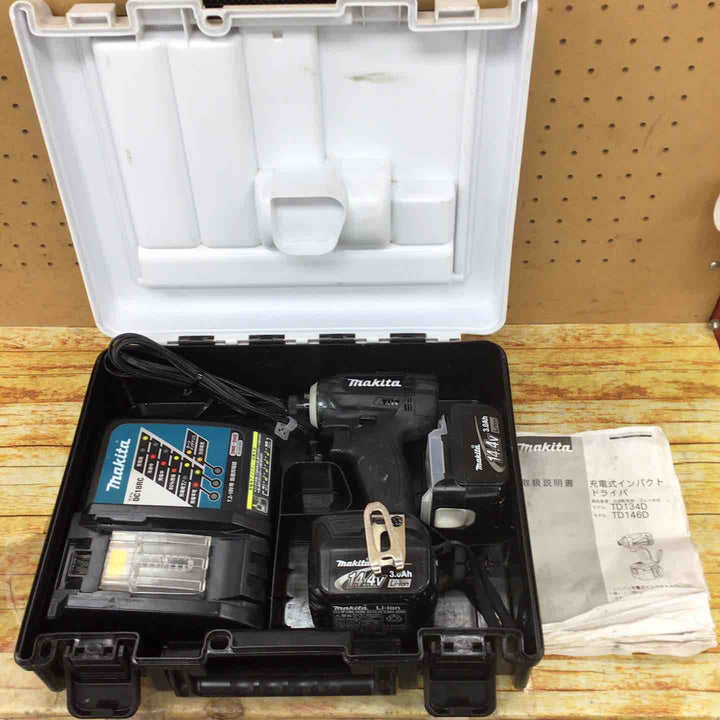 マキタ(makita) コードレスインパクトドライバー TD138DRFXB【川崎店】