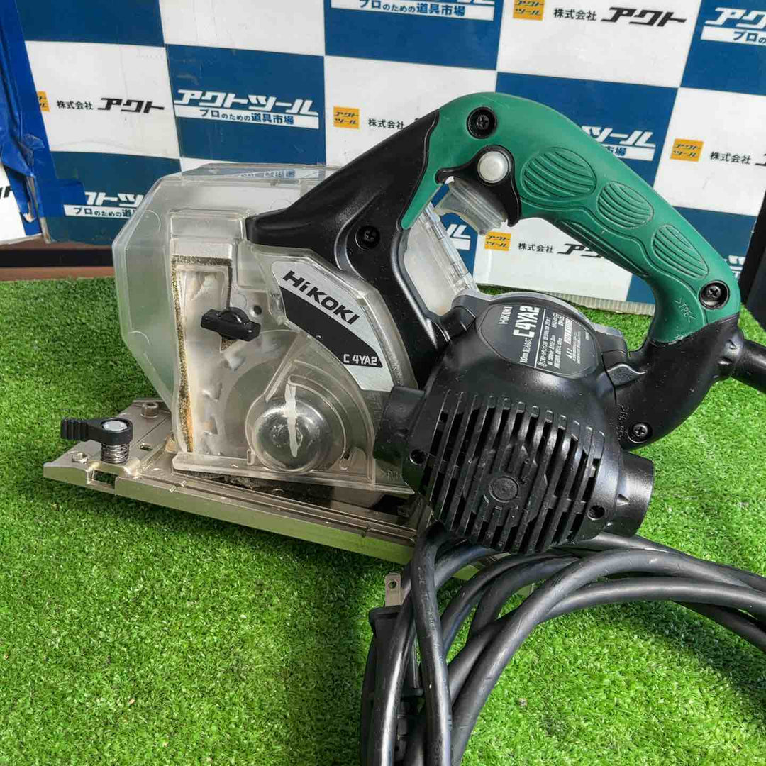 ★ハイコーキ(HIKOKI ※旧:日立工機) 集じん丸のこ C4YA2【草加店】