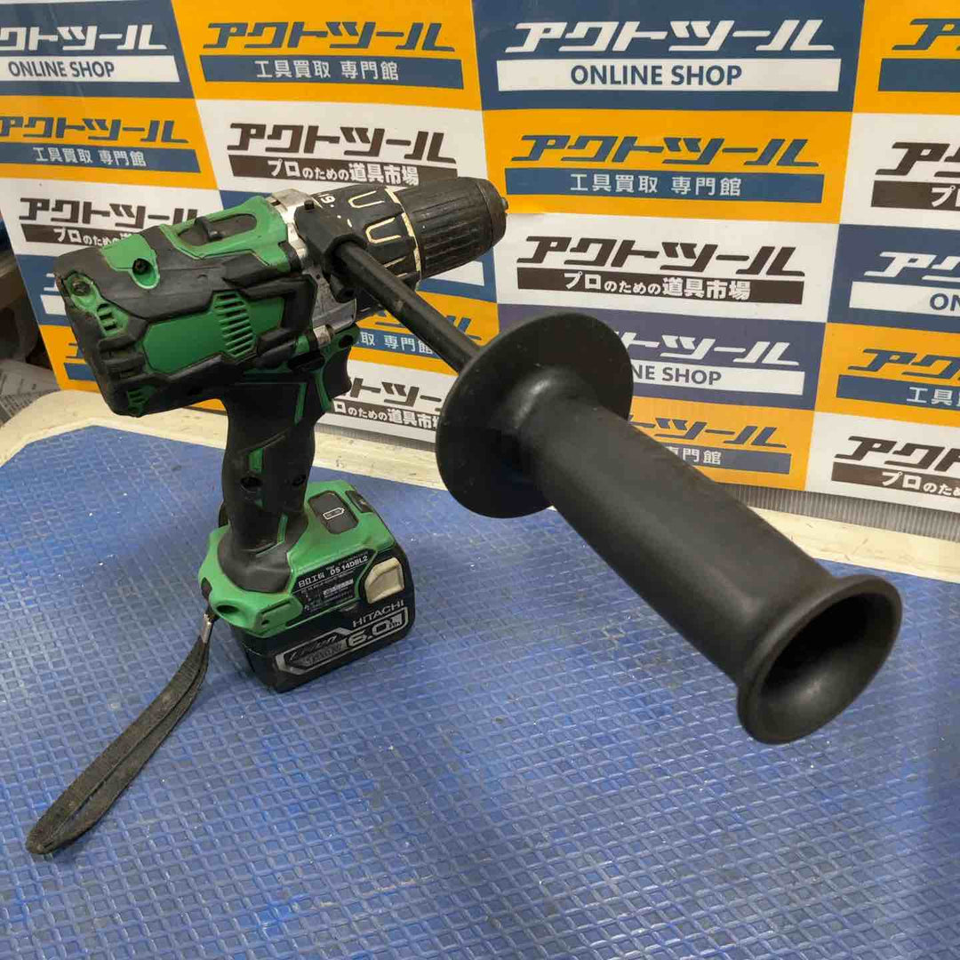 ★ハイコーキ(HIKOKI ※旧:日立工機) コードレスドリルドライバー DS14DBL(2LSCK)(G)【草加店】