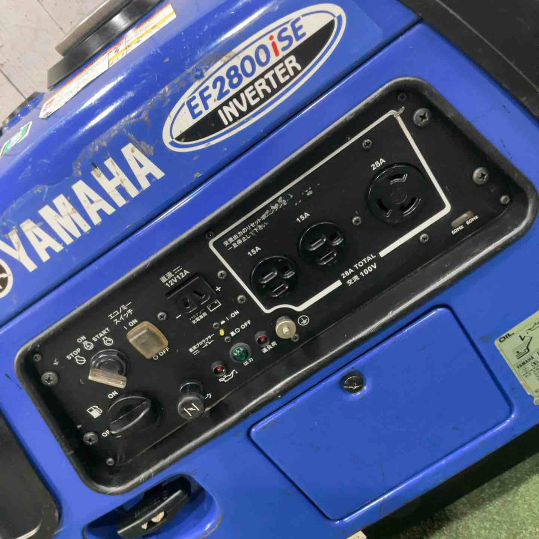 【店頭受取り限定】★アースパワー(Earth POWER※旧:ヤマハ) インバーター発電機 EF2800ISE EF2800iSE 動作確認済【川口店】