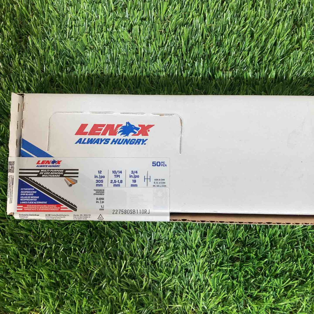 ◇レノックス(LENOX) バイメタルセーバーソーブレード 300mm 10/14山 (50枚) 22758OSB110R【戸田店】