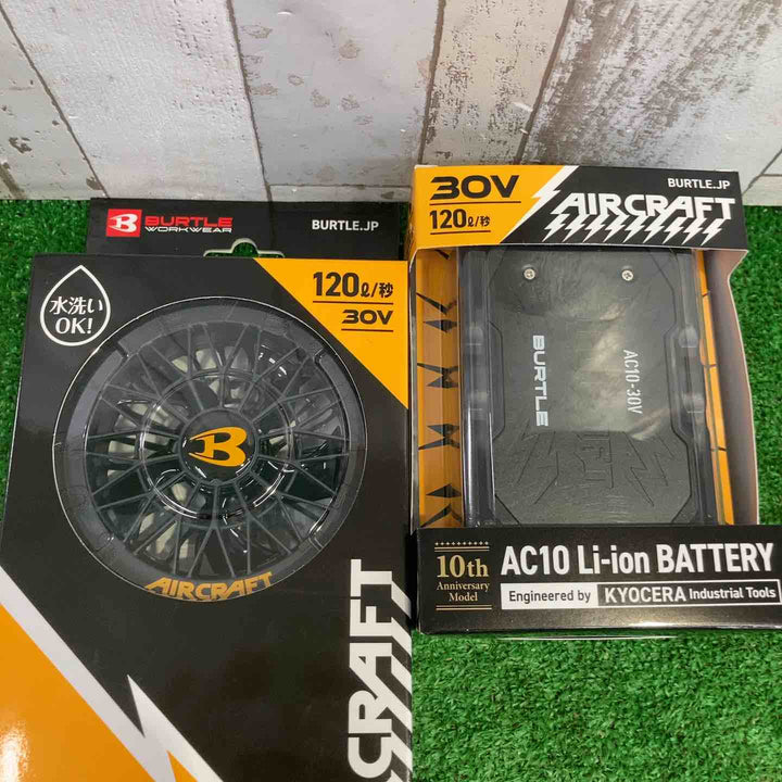 BURTLE  バートル  エアークラフト AC10 バッテリー AC10-1 ファン2026年モデル 空調服【町田店】
