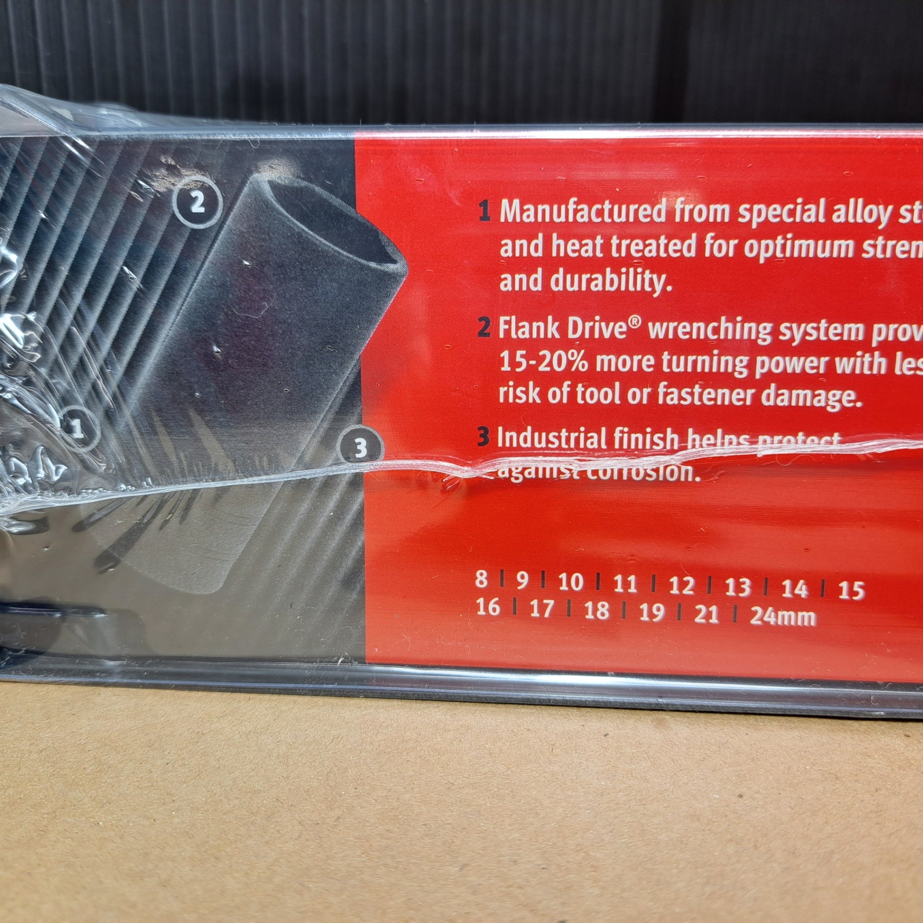 スナップオン　214SIMFMYA　ディープインパクト ソケットセット　未使用　未開封 【ハンズクラフト宜野湾店】 SNAP-ON 3/8dr 6角ディープインパクトソケットセット ミリ 214SIMFMYA
