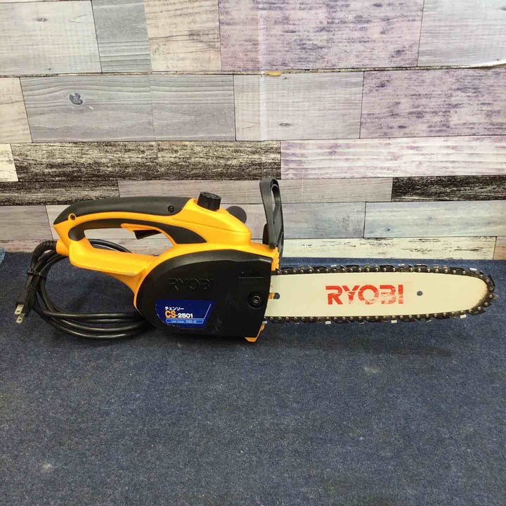 ◇リョービ(RYOBI) 電気チェンソー CS-2501【八潮店】