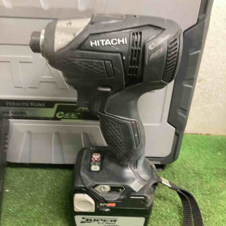 日立工機 インパクトドライバー ストロングブラック WH14DDL2(2LYPK)(B)【町田店】