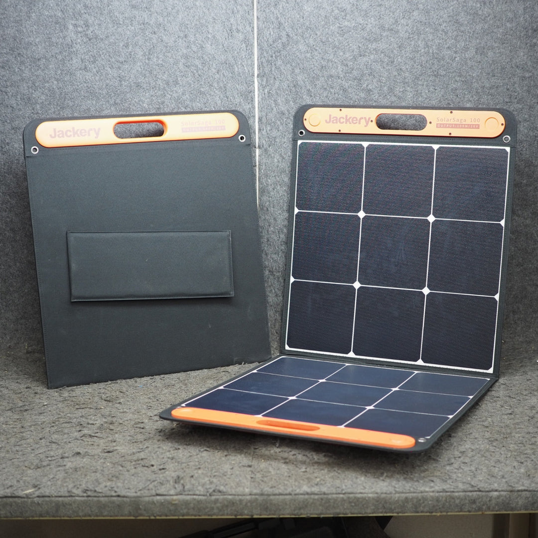 Jackery/ジャクリ ポータブル電源1500 PTB152 +SolarSaga100 JS-100C 2枚付セット【鴻巣店】