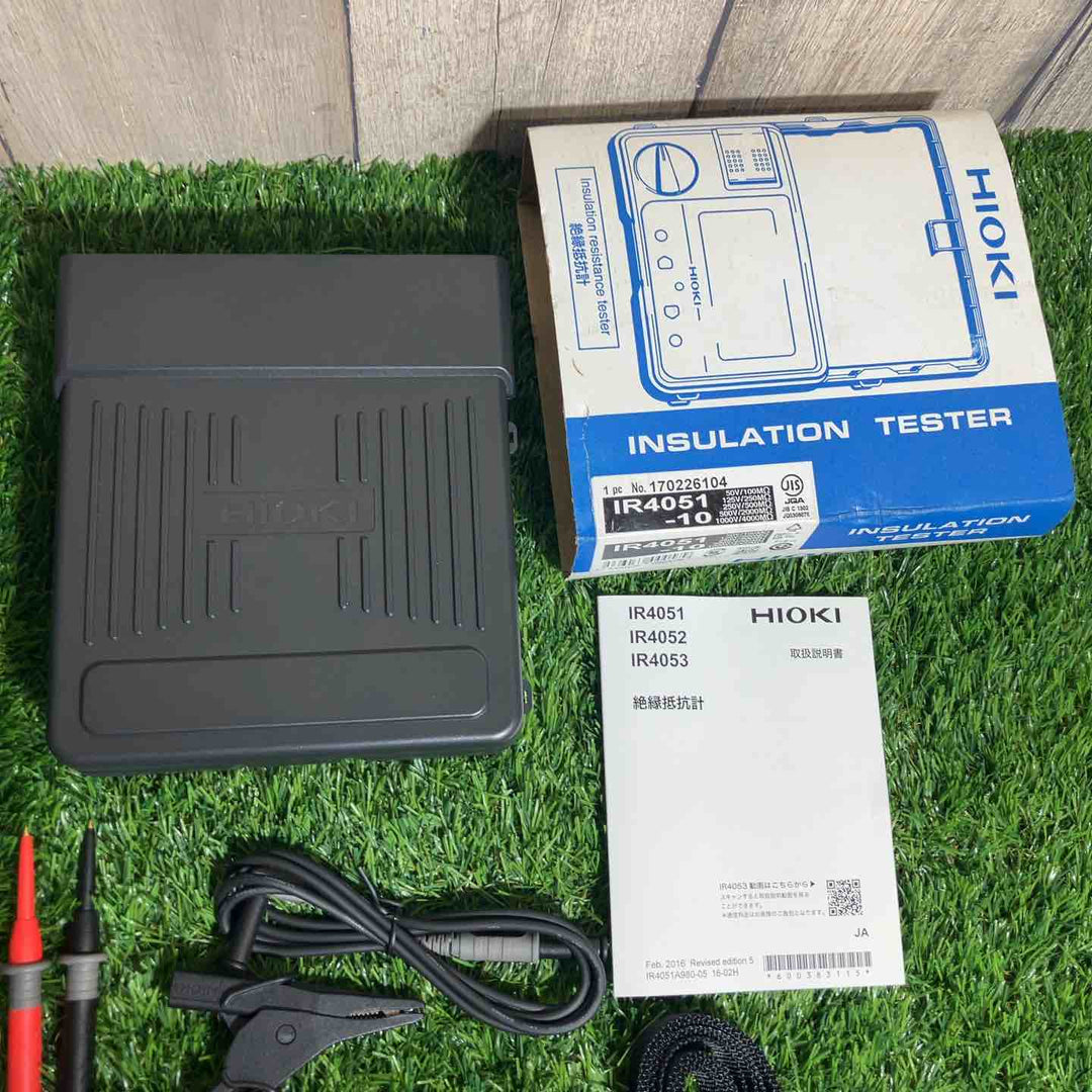 ★HIOKI(日置電機) 絶縁抵抗計 IR4051-10【戸田店】