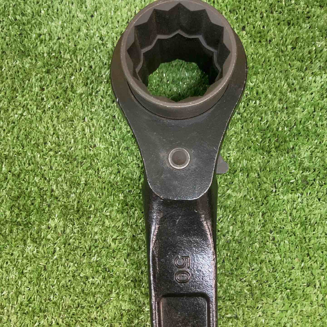 【中古品】 スーパーツール 両口ラチェットレンチ六角対 46×50 41×46 19×24 3個セット【川崎店】