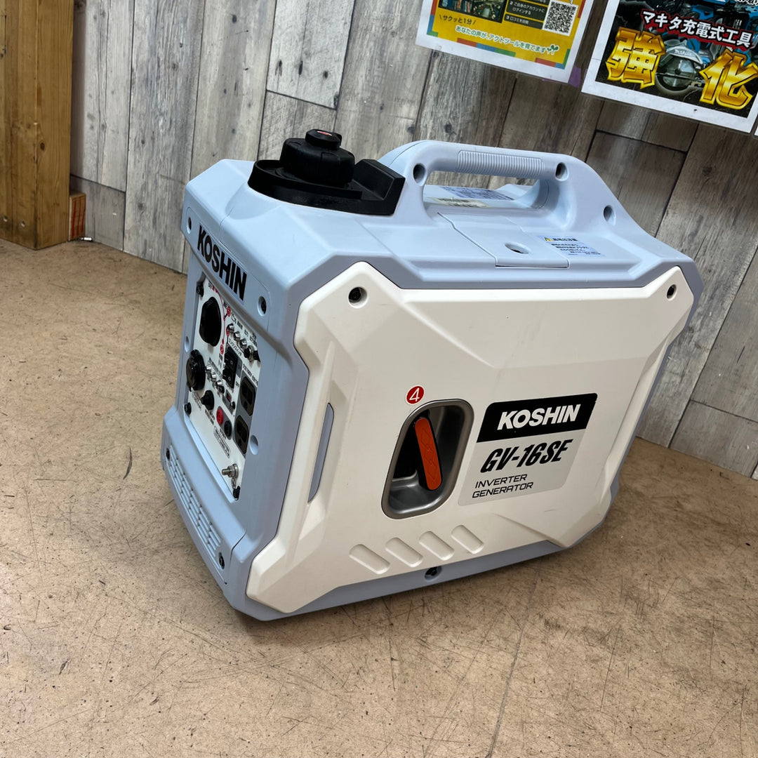 【中古品】◇工進(KOSHIN) インバーター 発電機 正弦波 GV-16SE【東大和店】