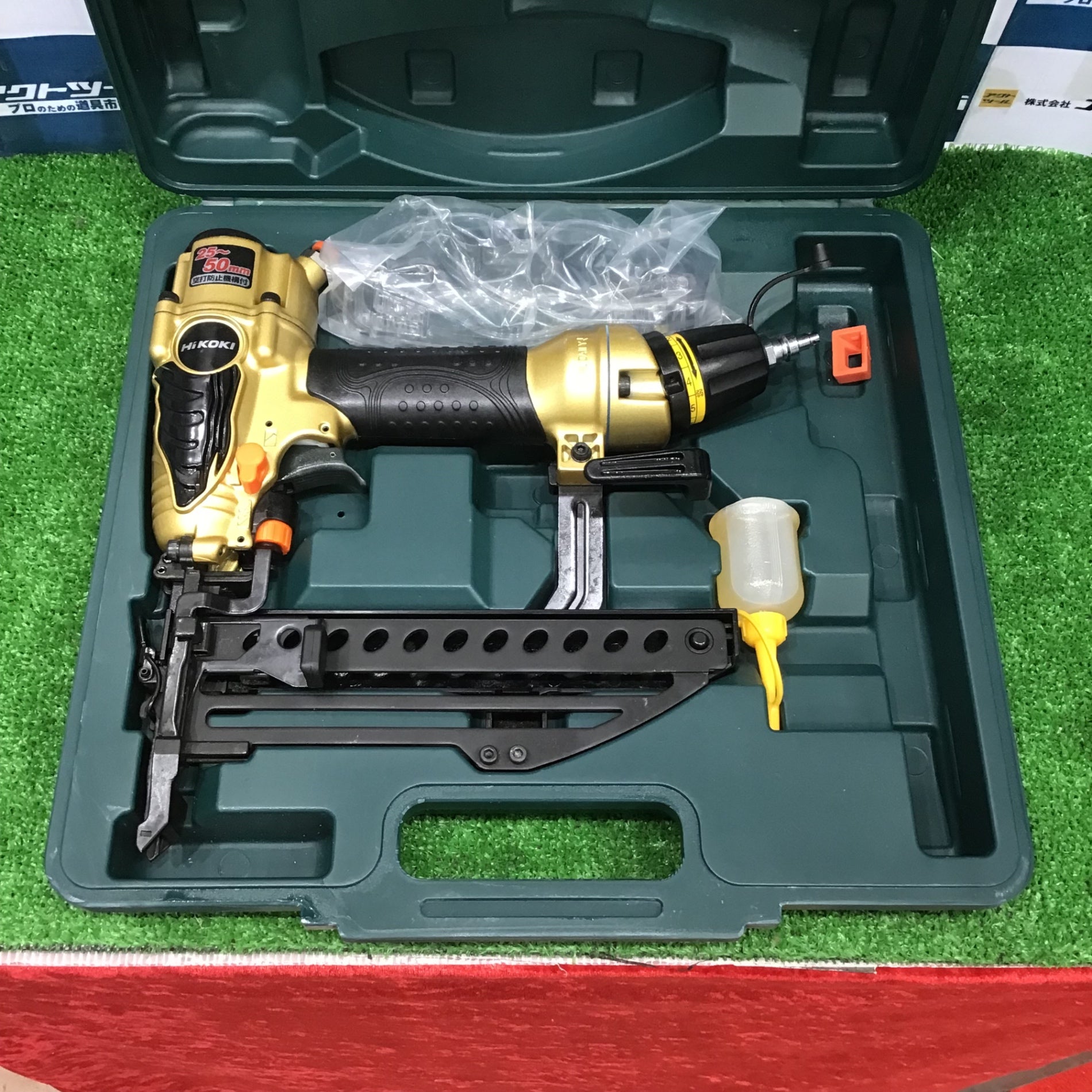 ★ハイコーキ(HIKOKI ※旧:日立工機) 高圧フロアタッカ N5004HMF【草加店】 ☆ハイコーキ(HIKOKI ※旧:日立工機) 高圧フロアタッカ N5004HMF【草加
