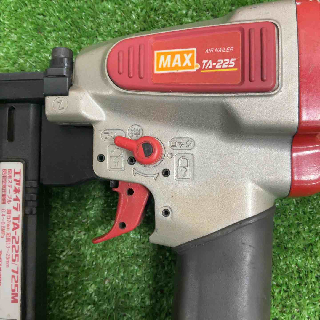◇マックス(MAX) 常圧7mmエアタッカー TA-225/725M【草加店】