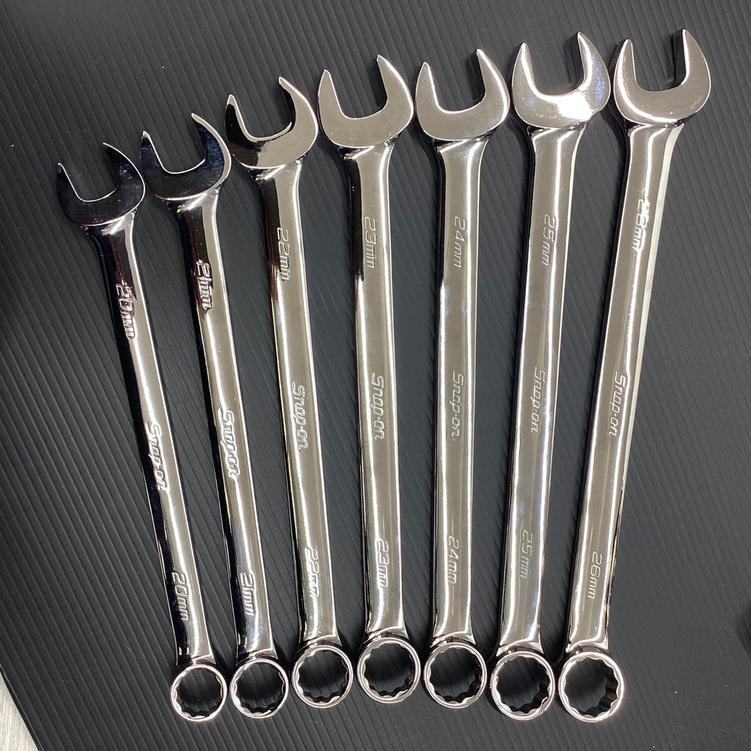 ▲スナップオン(Snap-on)スタンダードコンビネーションレンチ 25本フルセット　OEXM725KB【越谷店】