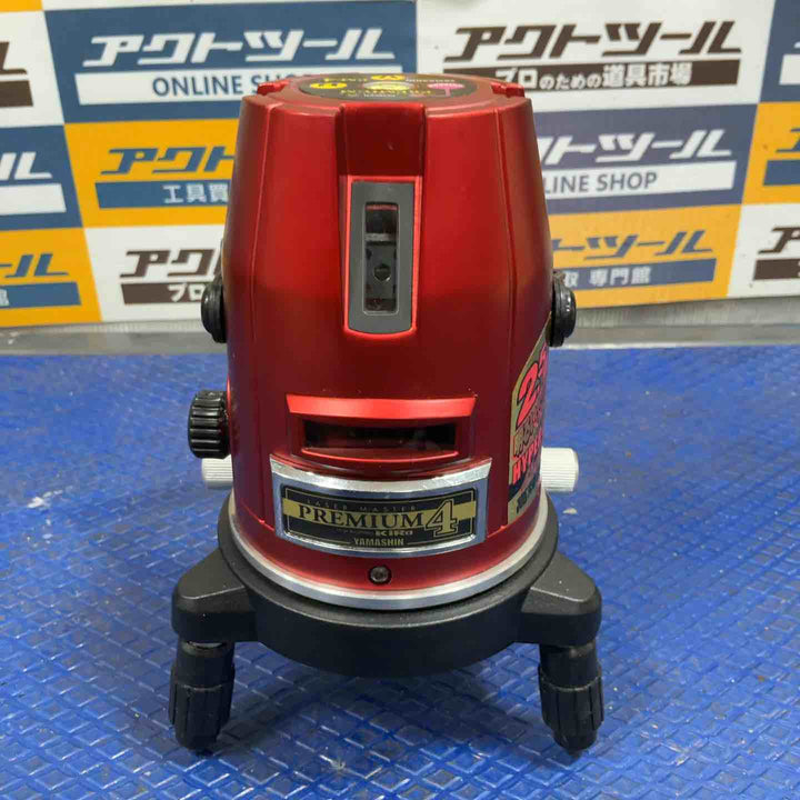 ◇山真製鋸(YAMASHIN) レーザー墨出し器 PM-4 矩・横【草加店】