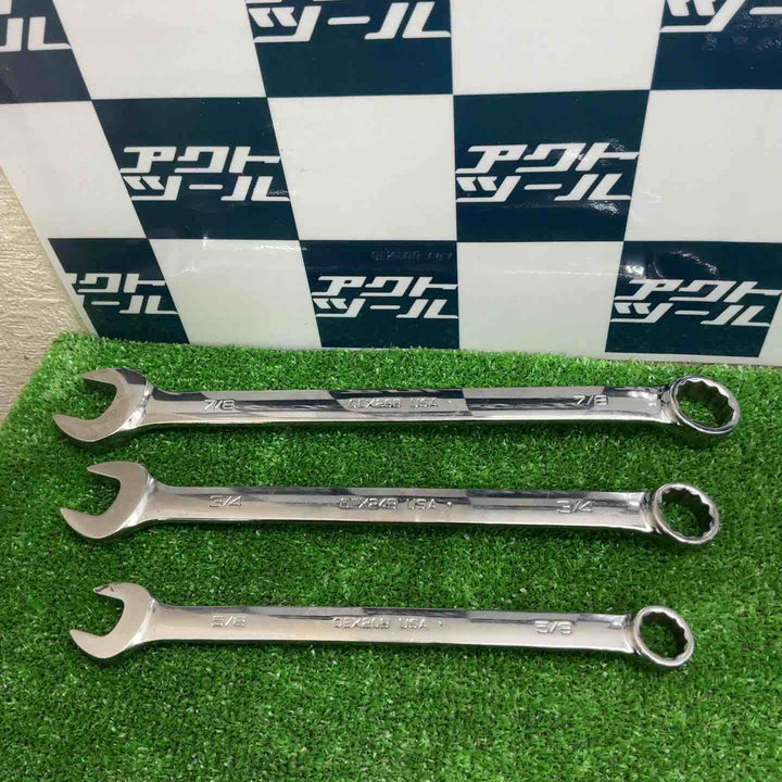 スナップオン(Snap-on)インチサイズ コンビネーションレンチ11本 OEX32B-OEX20B【草加店】