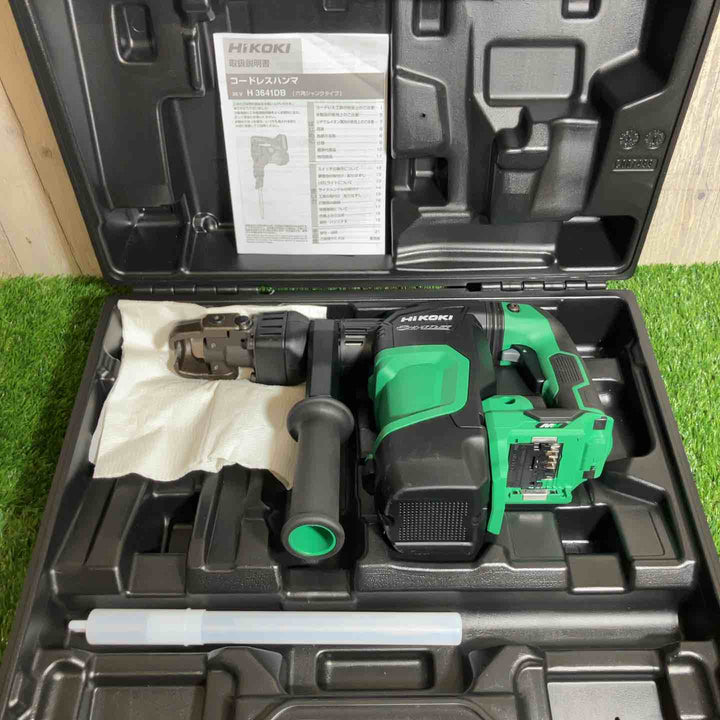 ★ハイコーキ(HIKOKI ※旧:日立工機)36V コードレスハンマ H3641DB(NNK) 本体+ケースセット 六角シャンク【戸田店】