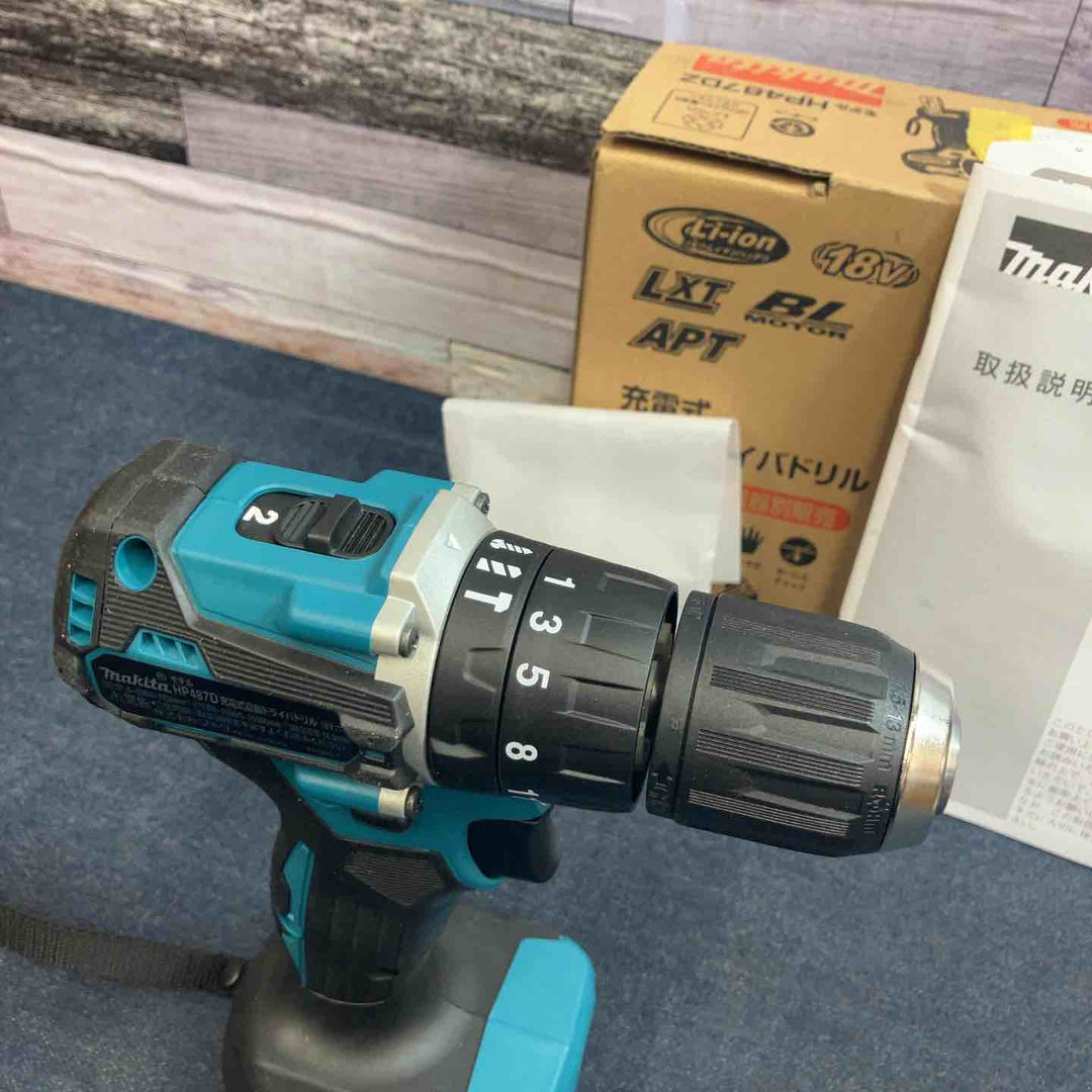 ★マキタ(makita) コードレス振動ドリルドライバー HP487DZ【八潮店】