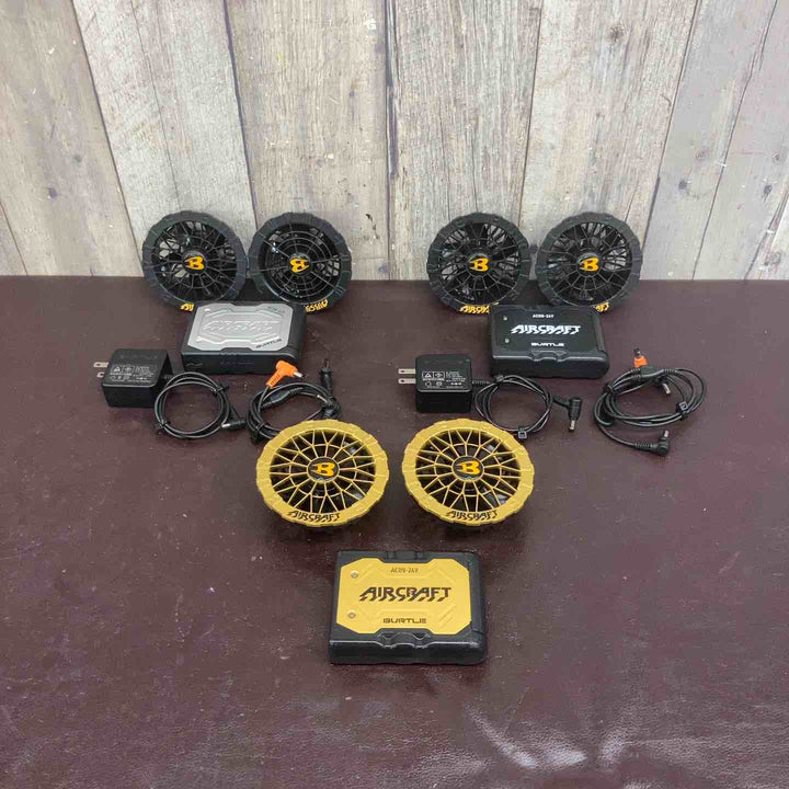 【中古品】 バートル エアークラフト 2024年モデル ファンユニット バッテリー 3点まとめ 【東大和店】