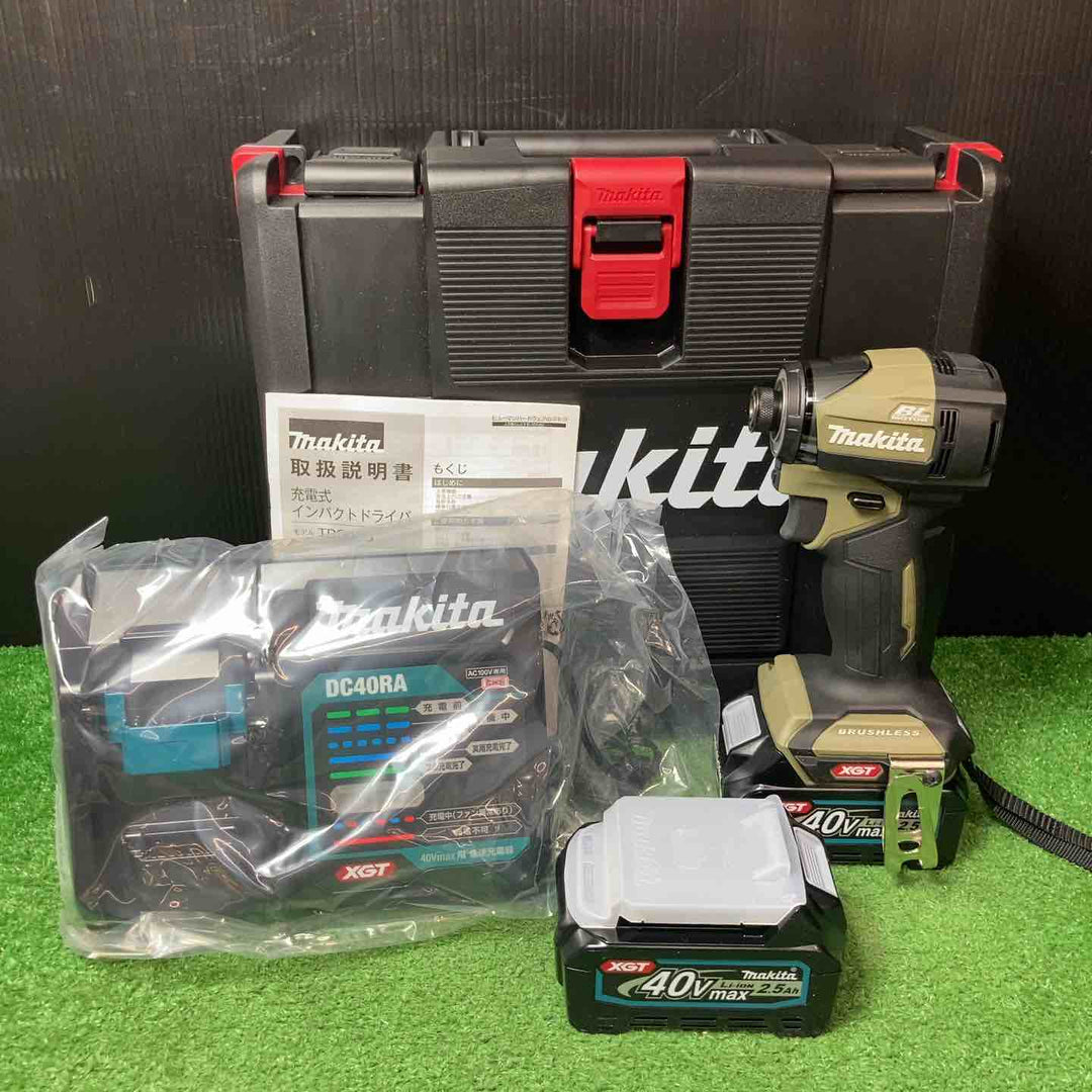 ★マキタ(makita) 40Vmaxコードレスインパクトドライバー TD005GRDXO【岩槻店】