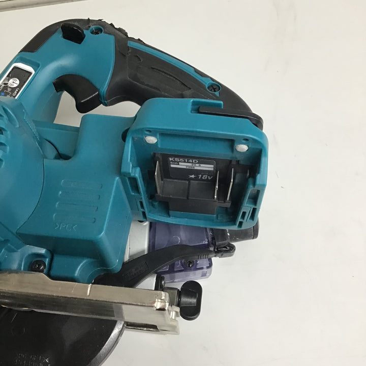 【中古品】★マキタ(makita) 125mm 18V コードレスマルノコ KS514DZ 本体のみ【戸田店】