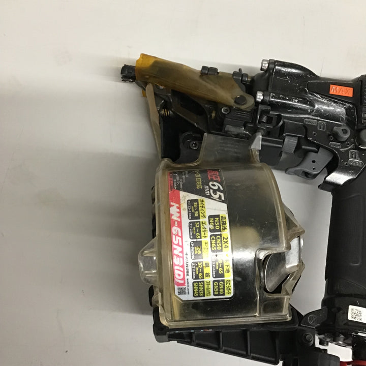 【中古品】★マックス MAX 高圧エア釘打ち機 HN-65N3(D)-R 【戸田店】