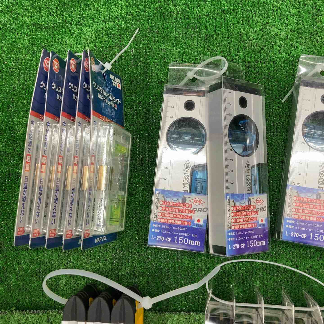 マグネット付き 磁石 エビスダイヤモンド シンワ ＫＯＤ 等 水平器44点【桶川店】