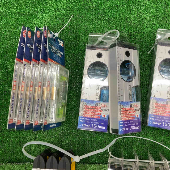 マグネット付き 磁石 エビスダイヤモンド シンワ ＫＯＤ 等 水平器44点【桶川店】