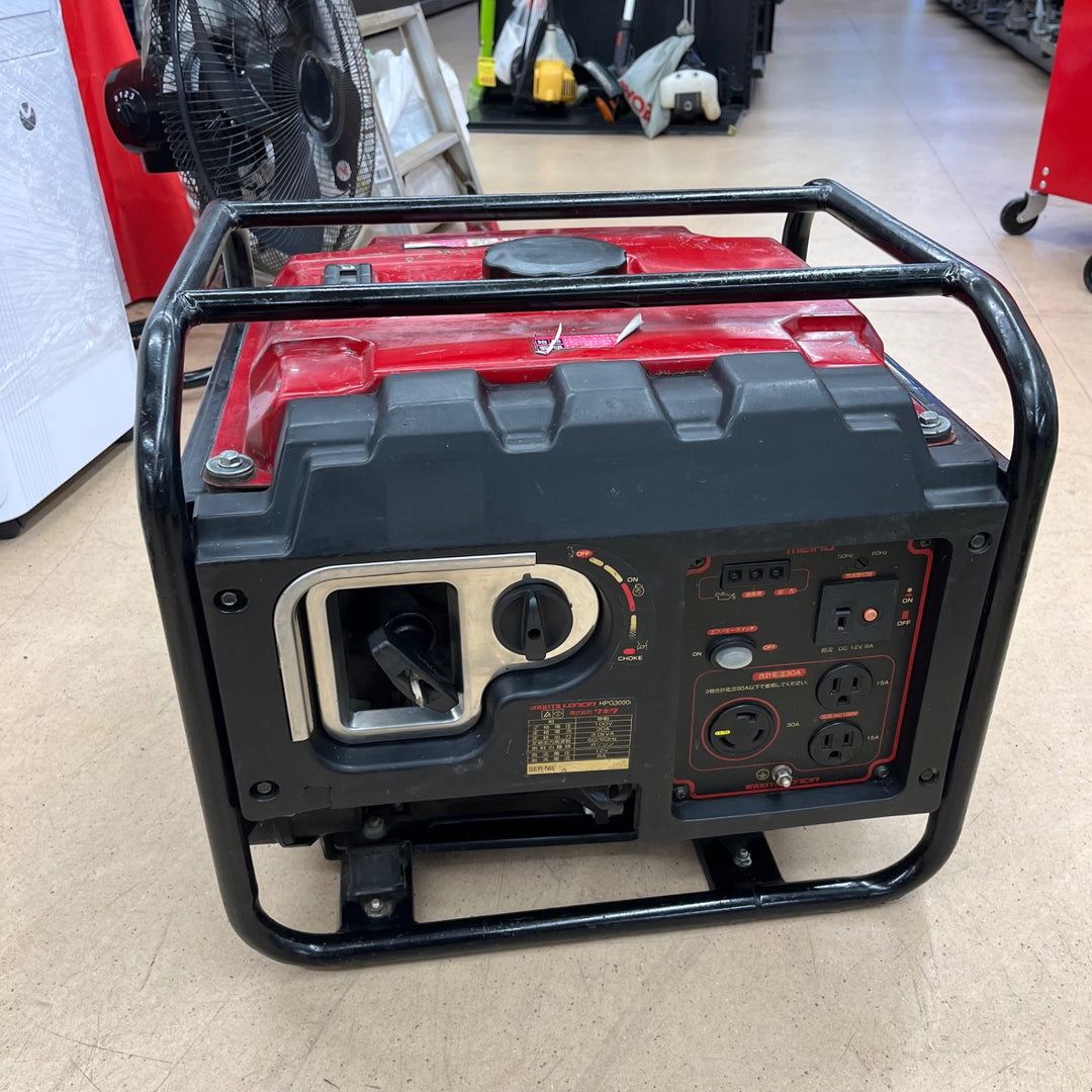【中古品/店頭受取り限定】◇ワキタ(MEIHO) インバーター式ガソリン発電機 HPG3000i【東大和店】