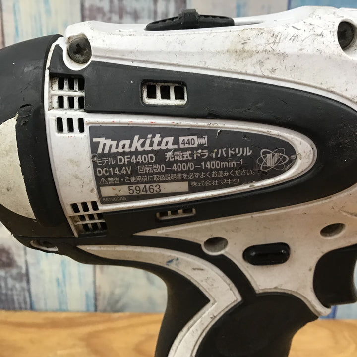 ☆マキタ(makita) 14.4Vコードレスドリルドライバー DF440DZW 本体のみ【柏店】