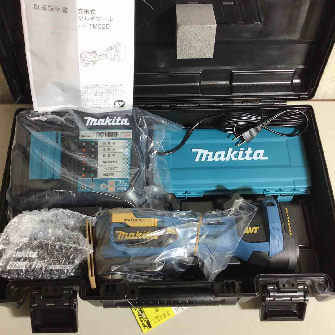 ★マキタ(makita) コードレスマルチツール TM52DRGPB LXT20周年記念限定カラー プレミアムブルー【戸田店】