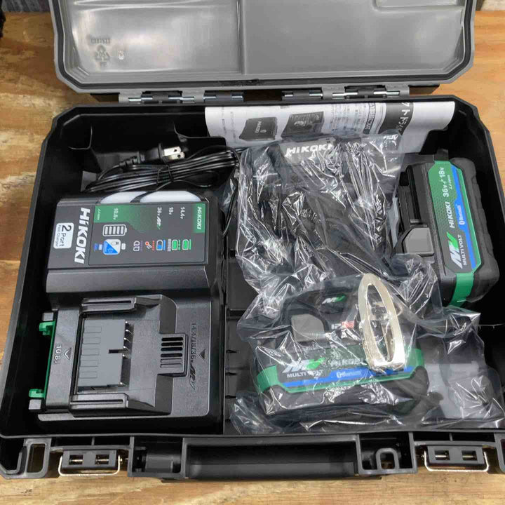 【未使用品】ハイコーキ/HIKOKI 36vコードレスインパクトドライバ WH36DD(2XHRSZ)(2XHBSZ) 赤2台黒2台セット【柏店】