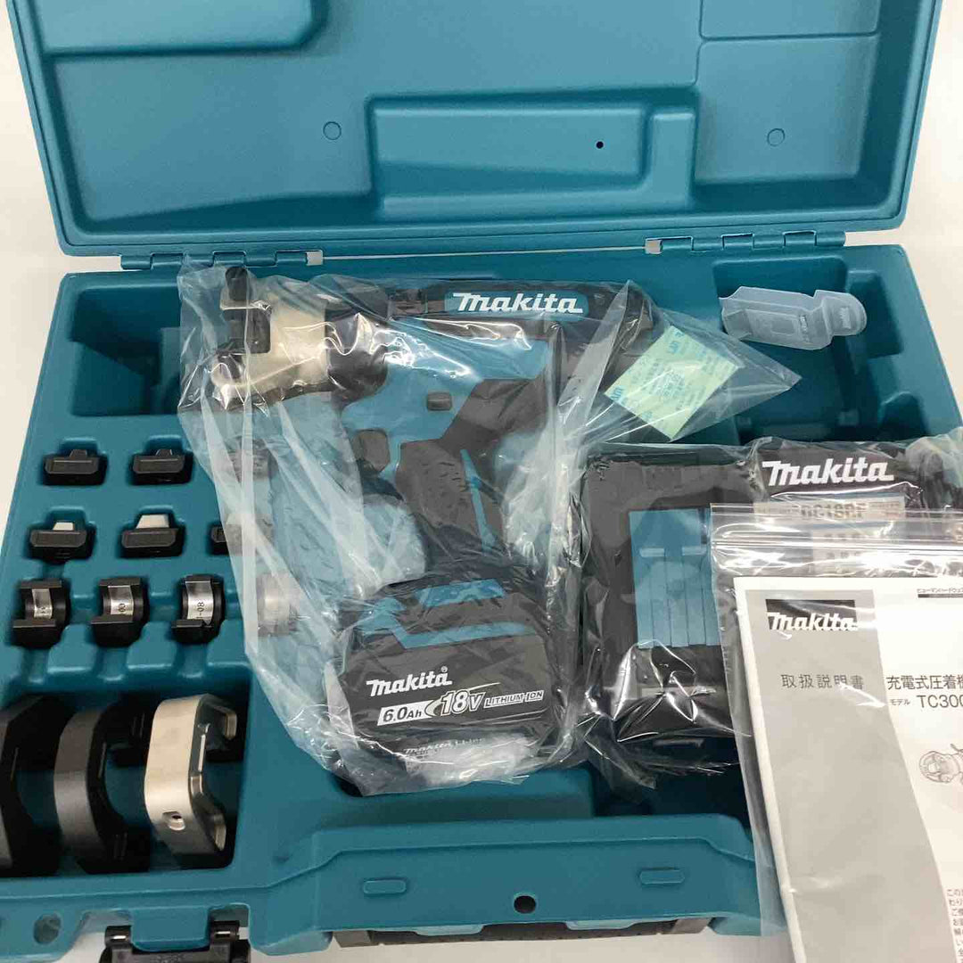 ★マキタ(makita) コードレス圧着機 TC300DRG【狭山】
