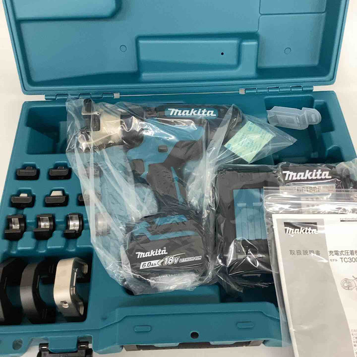★マキタ(makita) コードレス圧着機 TC300DRG【狭山】