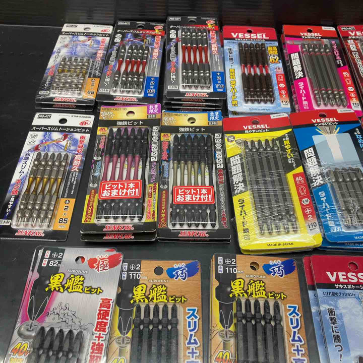 ▼ビット5本入り×100個まとめ売り！ANEX アネックス 龍靭 VESSEL ベッセル サキスボ等♪ +インパクト用【川越店】