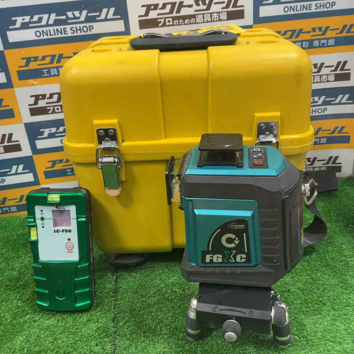 ◇テクノ 3Dグリンレーザー墨出し器 LTK-FGX3C【草加店】