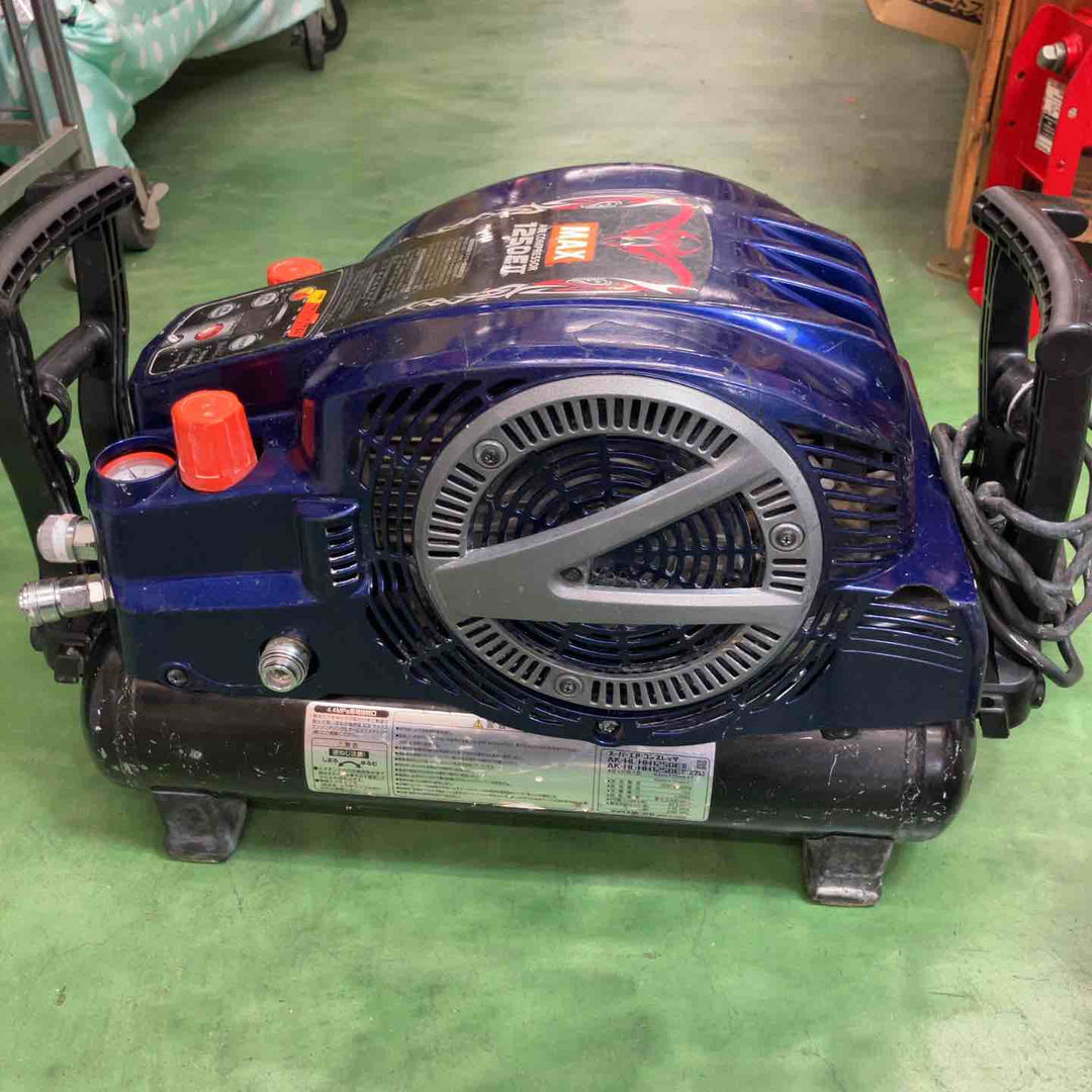 【中古品】マックス(MAX) エアコンプレッサー AK-HH1250E2 限定色ロイヤルブルー 【桶川店】