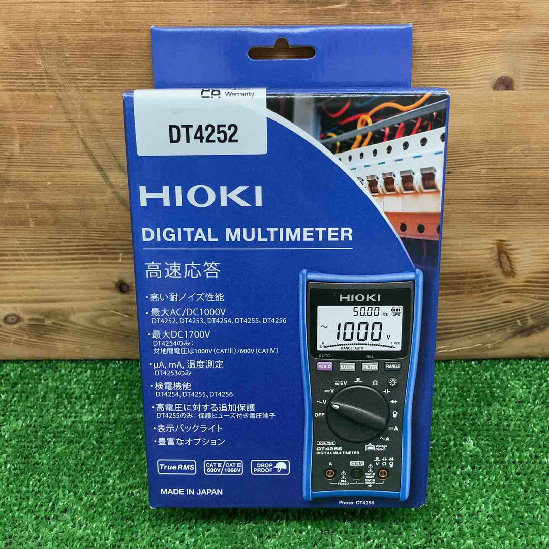【未使用品】 HIOKI /日置電機 デジタルマルチメータ DT4252 【鴻巣店】