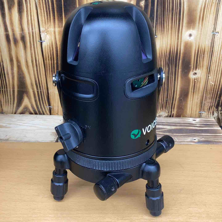 VOICE レーザー墨出し器 5ライン(矩十字・横) グリーンレーザー Model-G5 三脚付【越谷店】