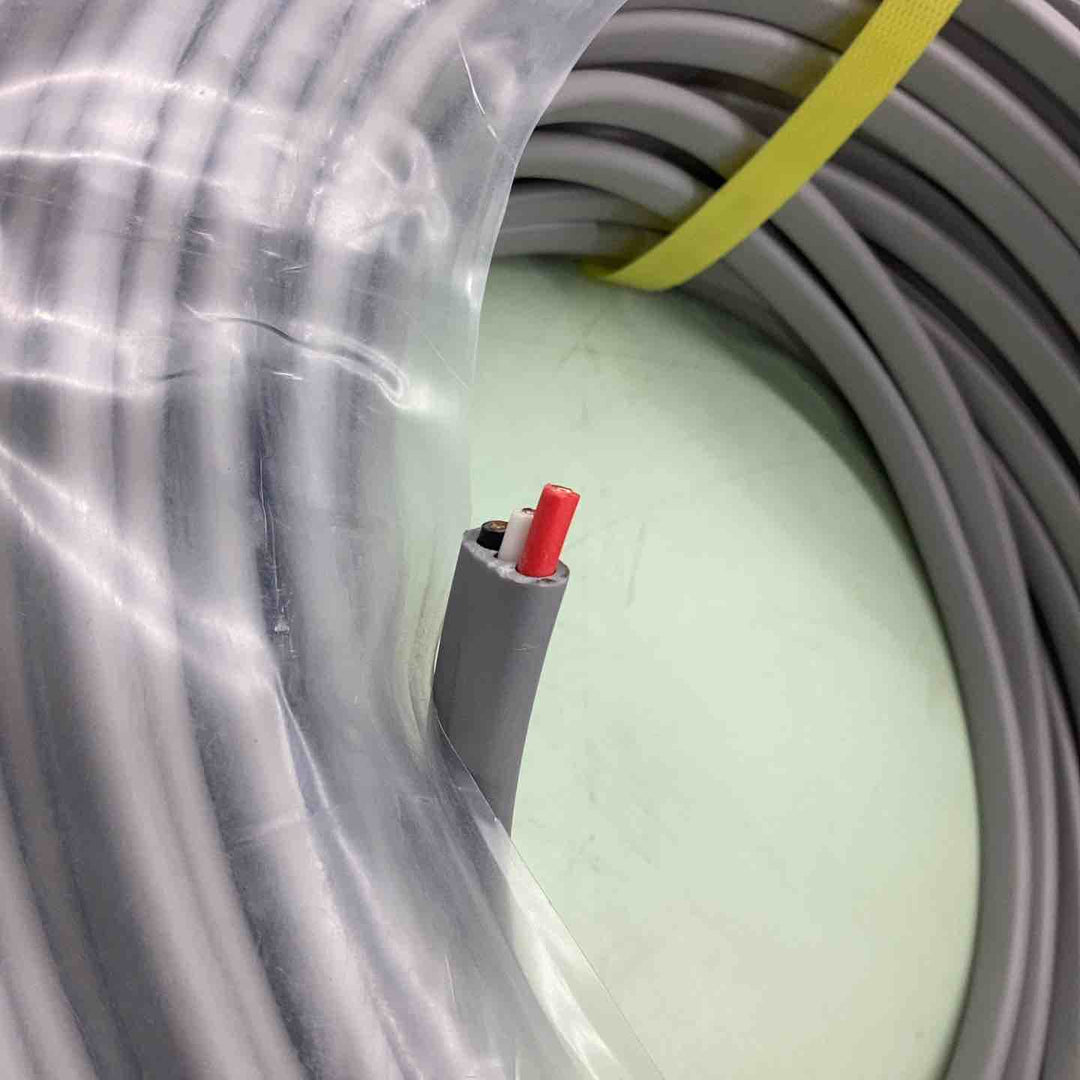 ◇愛知電線 2.0mm×3芯 100m巻 VVF2.0×3C×100m VVFケーブル 600Vビニル絶縁ビニルシースケーブル平形【越谷店】