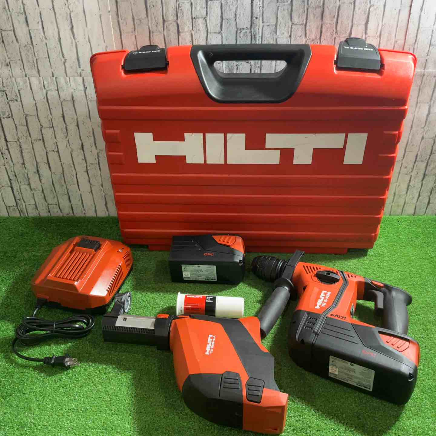 ◇ヒルティ(HILTI) コードレス集じんハンマドリル TE6-A36 DRS 動作