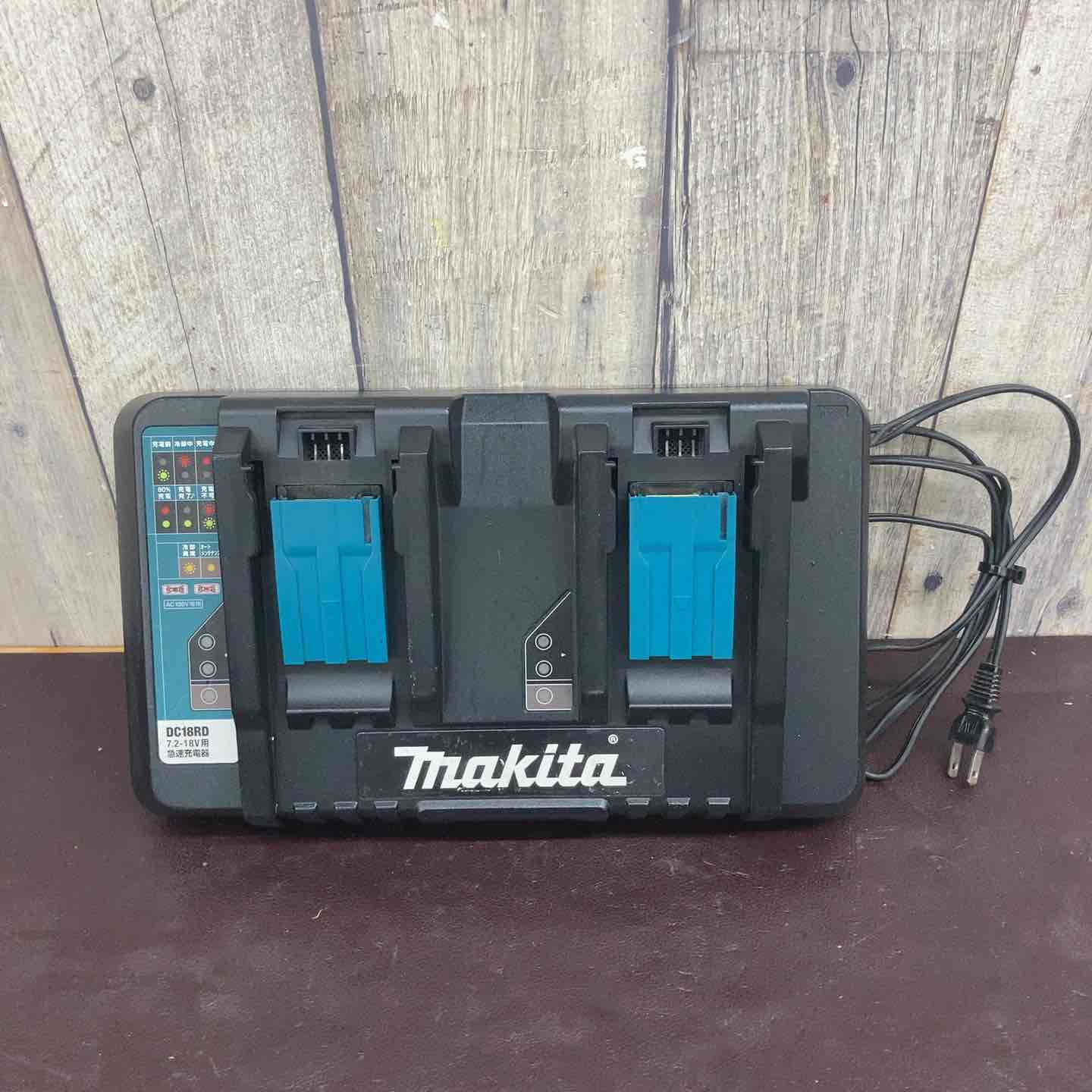 中古品】 マキタ(makita) 2口急速充電器 DC18RD 【東大和店】 – アクト