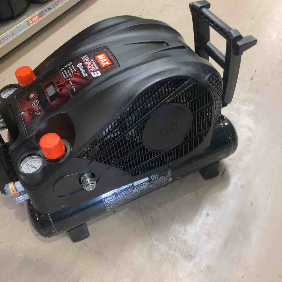 ★マックス(MAX) エアコンプレッサー AK-HH1270E3_ブラック【町田店】