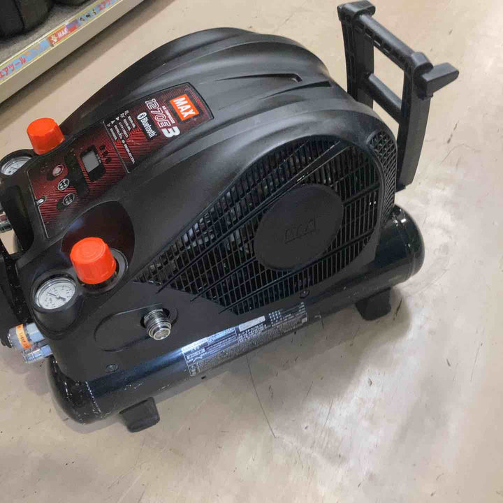★マックス(MAX) エアコンプレッサー AK-HH1270E3_ブラック【町田店】