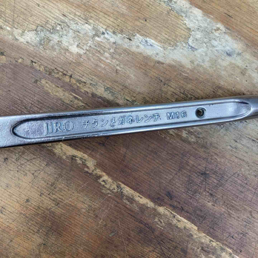 JIRO チタンメガネレンチ シノ付き M16-H27【柏店】