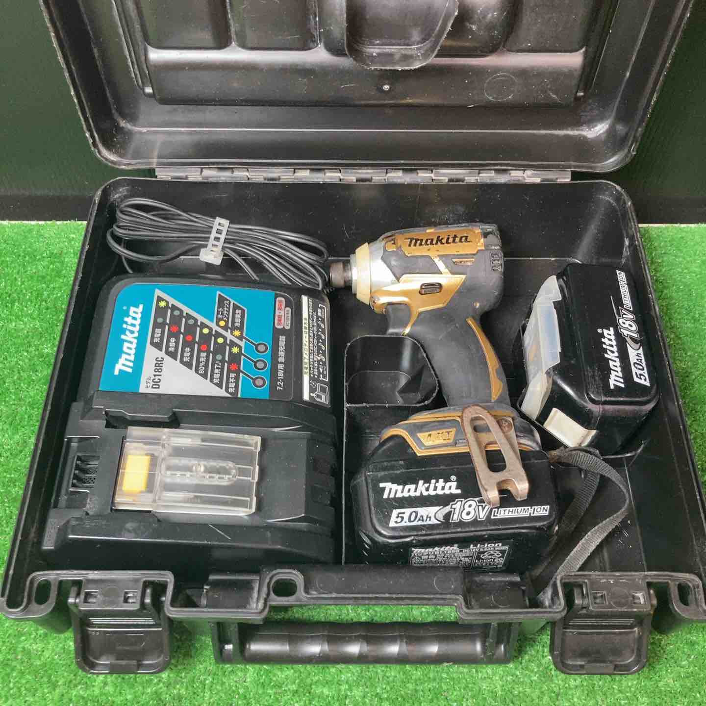 中古】◇マキタ(makita) コードレスインパクトドライバー 18V ゴールド