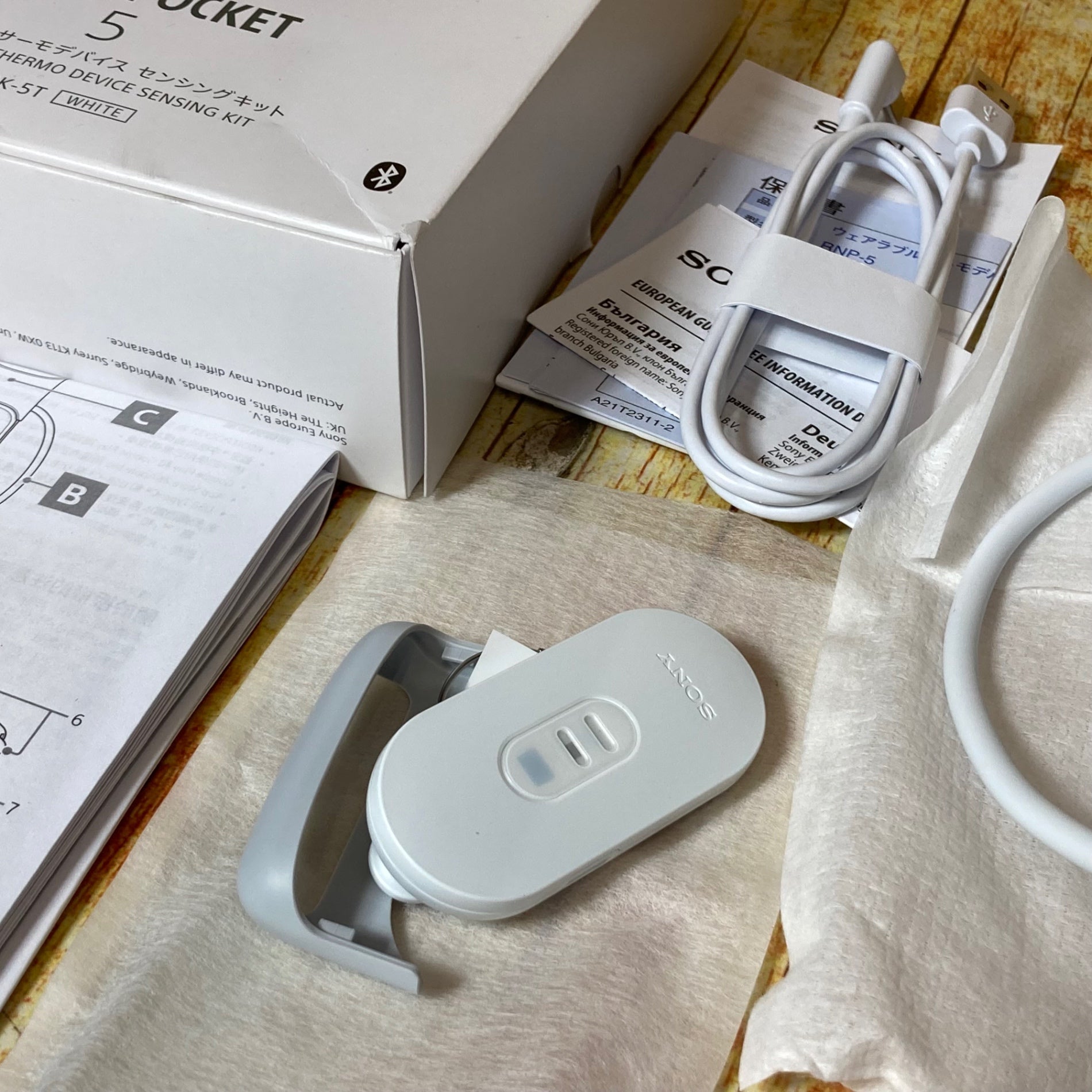 ▽SONY(ソニー) REON POCKET 5/SONY/ウェアラブル サーモデバイス